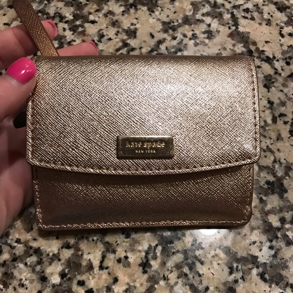 Kate Spade Rose Gold Wallet